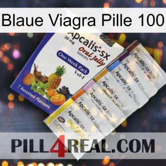Blue Viagra Pill 100 11